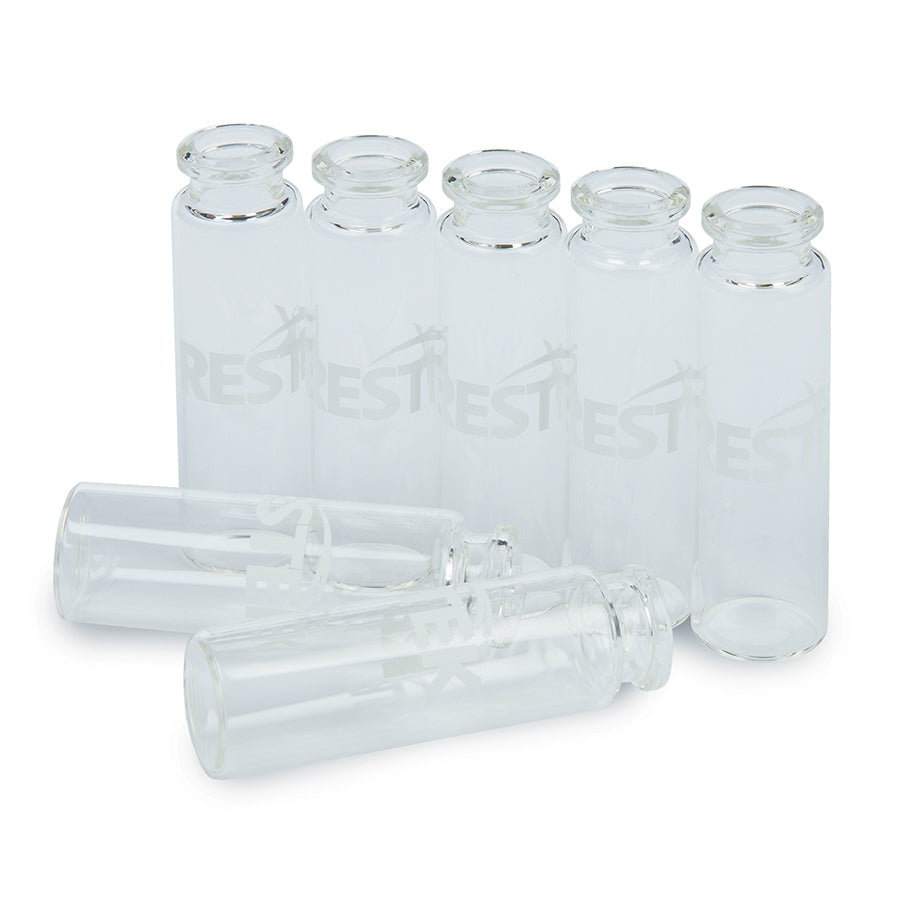 20 mL, 20 mm Headspace Crimp-Top Vials, Clear, Flat Bottom, 1,000/pk