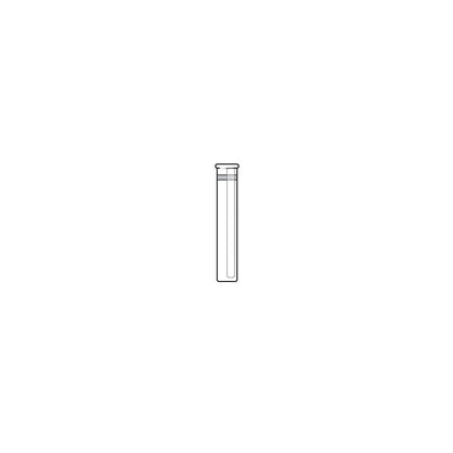 Vial Inserts, 350ul Glass Flat Bottom w/ID Ring, 100/pk