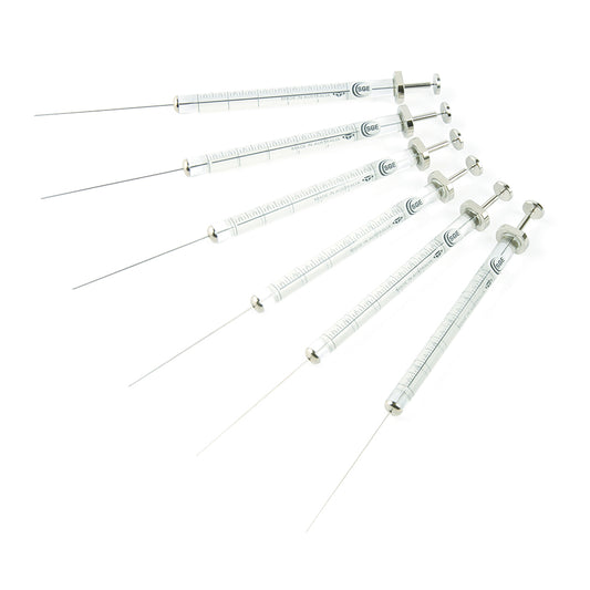 Syringe, SGE SK-10FX (10uL/F/26/50mm/2pt), SuperfleX Plunger, 6/pk