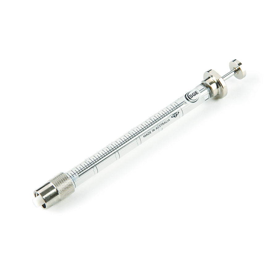 Syringe, SGE 250F-LL-GT (250uL/LL), PTFE Tip, Gas-Tight