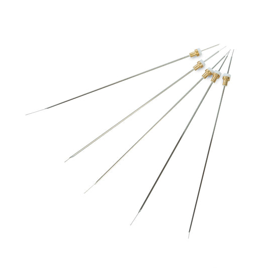 Syringe Needle, PTFE Tip, Gas-Tight, SGE (25-500uL/23/50mm/2pt), for Removable Needle Syringes, 5/pk