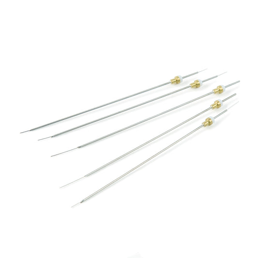 Syringe Needle, PTFE Tip, Gas-Tight, SGE (1-2.5mL/23/50mm/2pt), for Removable Needle Syringes, 5/pk