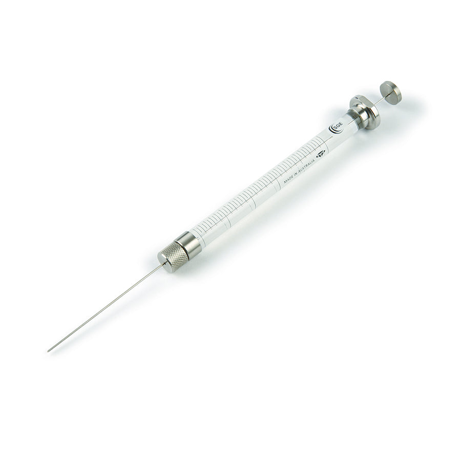 Syringe, SGE 25R-GT-LC (25uL/R/22s/2"/3pt), Gas-Tight for Rheodyne & Valco