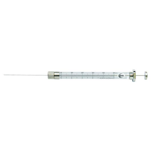 Syringe, SGE 50R-GT-LC (50uL/R/22s/2"/3pt), Gas-Tight for Rheodyne & Valco