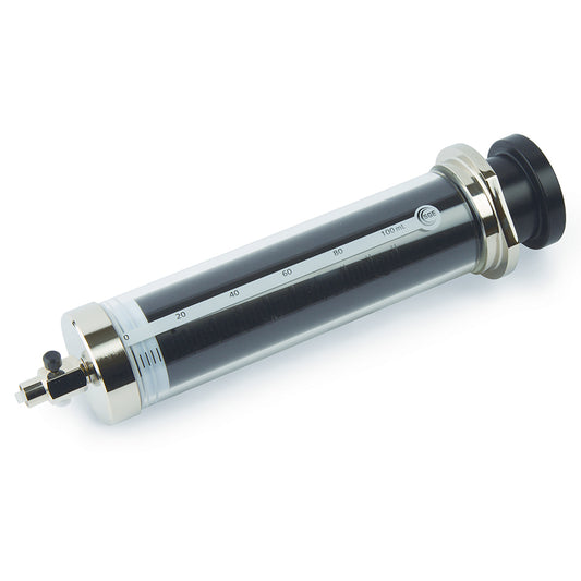 Syringe, SGE 100MR-VLLMA-GT (100mL), Gas-Tight Fitted with Luer Lock Valve