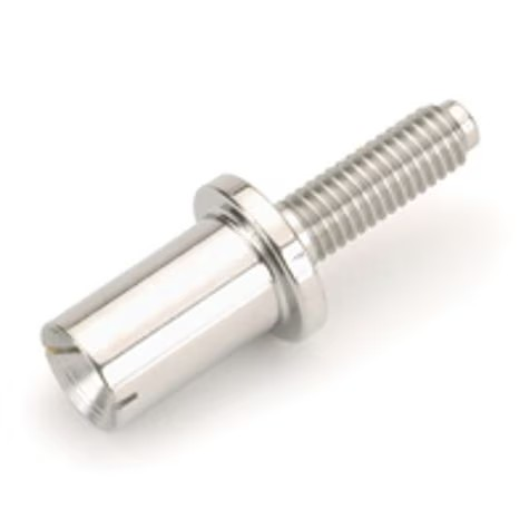 Adaptor for capillary column on Thermo TRACE and Focus SSL split/splitless injector; uses standard 1/16" ferrules