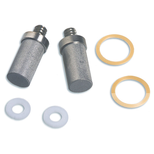 Filter Elements, 0.5um Replacement Cup Type, 2/pk