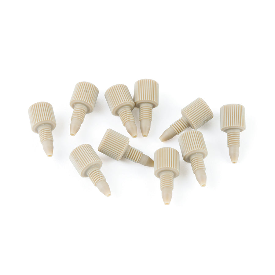PEEK Column Connector, Universal 10-32, 10/pk