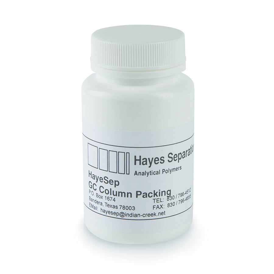 GC Packing Material, HayeSep N, 60/80 mesh, 24 gram bottle