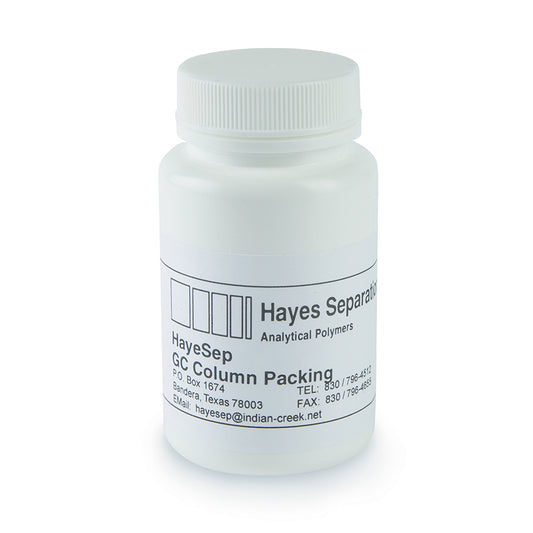 GC Packing Material, HayeSep N, 60/80 mesh, 24 gram bottle