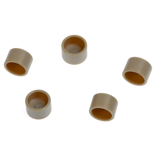 Cap Frit Filters, 2 mm 2um, for Trident Guard System, 5/pk