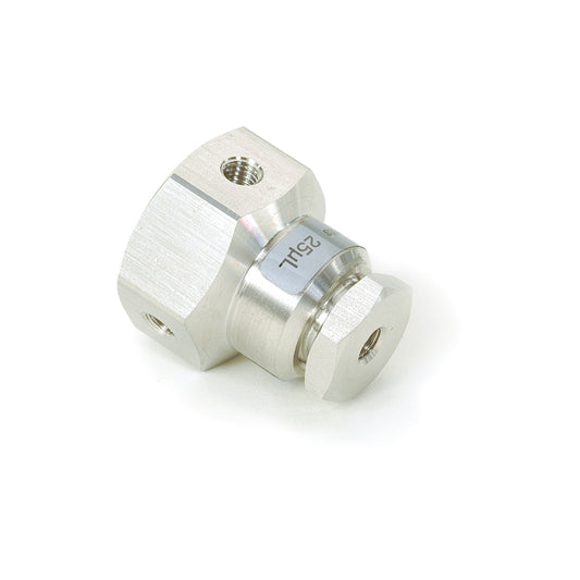 HyperShear Static Mixer, Ternary Tee Mixer 25uL - Stainless Steel