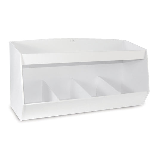 Open Supply Bin, 4 bin 24x12x10"