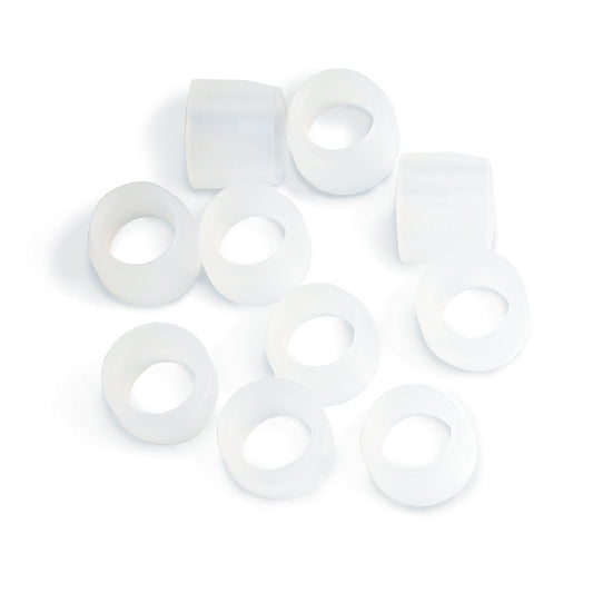 ETFE Ferrules for PEEK Finger-Tight Fittings for 1/8" OD Tubing, 10/pk