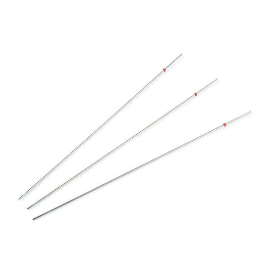 Capillary Tubing, SS, 1/16"OD x 0.005 ID x 20cm L, red, 3/pk
