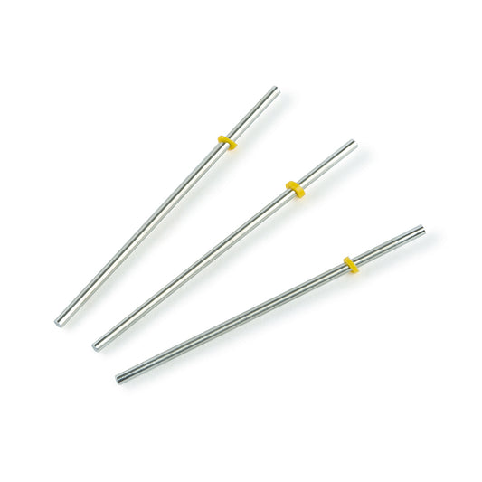 Capillary Tubing, SS, 1/16"OD x 0.007 ID x 5cm L, yellow, 3/pk