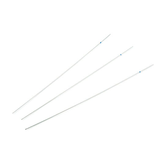 Capillary Tubing, SS, 1/16"OD x 0.01 ID x 30cm L, blue, 3/pk