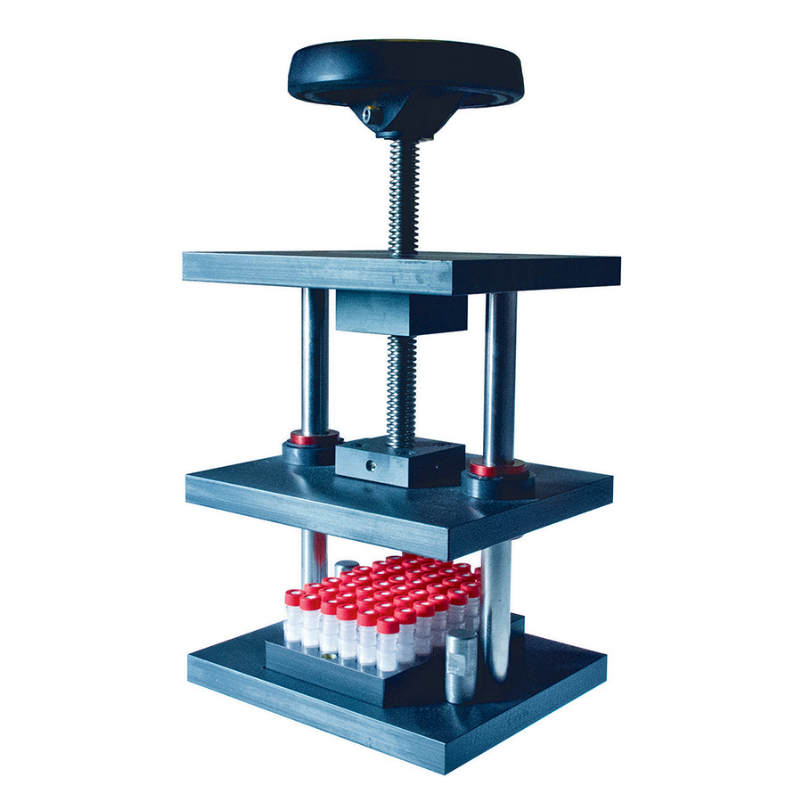 Filter Vial Press, Multi-Use: 8 Positions for 30mL Filter Vials & 48 Position for Autosampler Ready Filter Vials