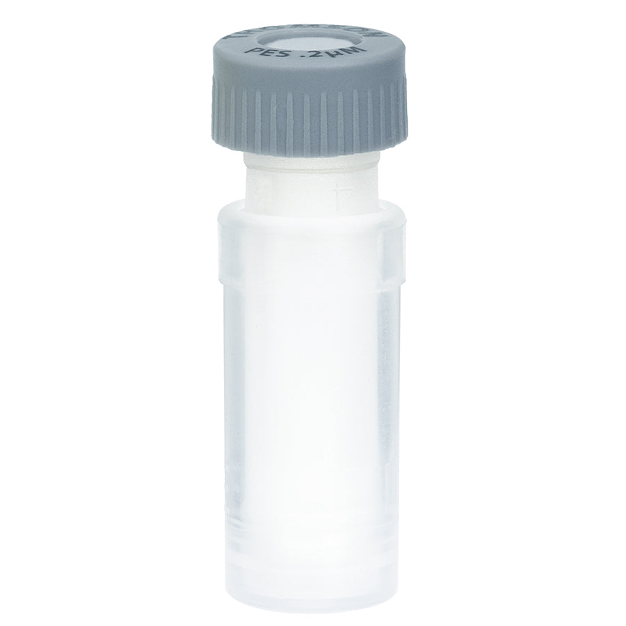 Filter Vials, 0.2um PES w/standard cap, Thomson SINGLE StEP nano, Grey Cap, 100/pk