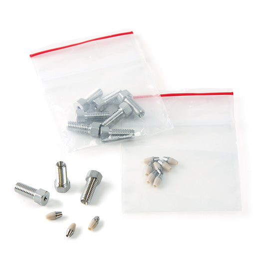 EXP Long Hex-Head Fitting w/Hybrid Ferrule, 10/pk