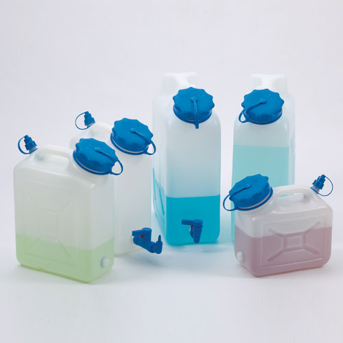 Wide Mouth Jerrycan, HDPE 5L w/o thread, 1/pk