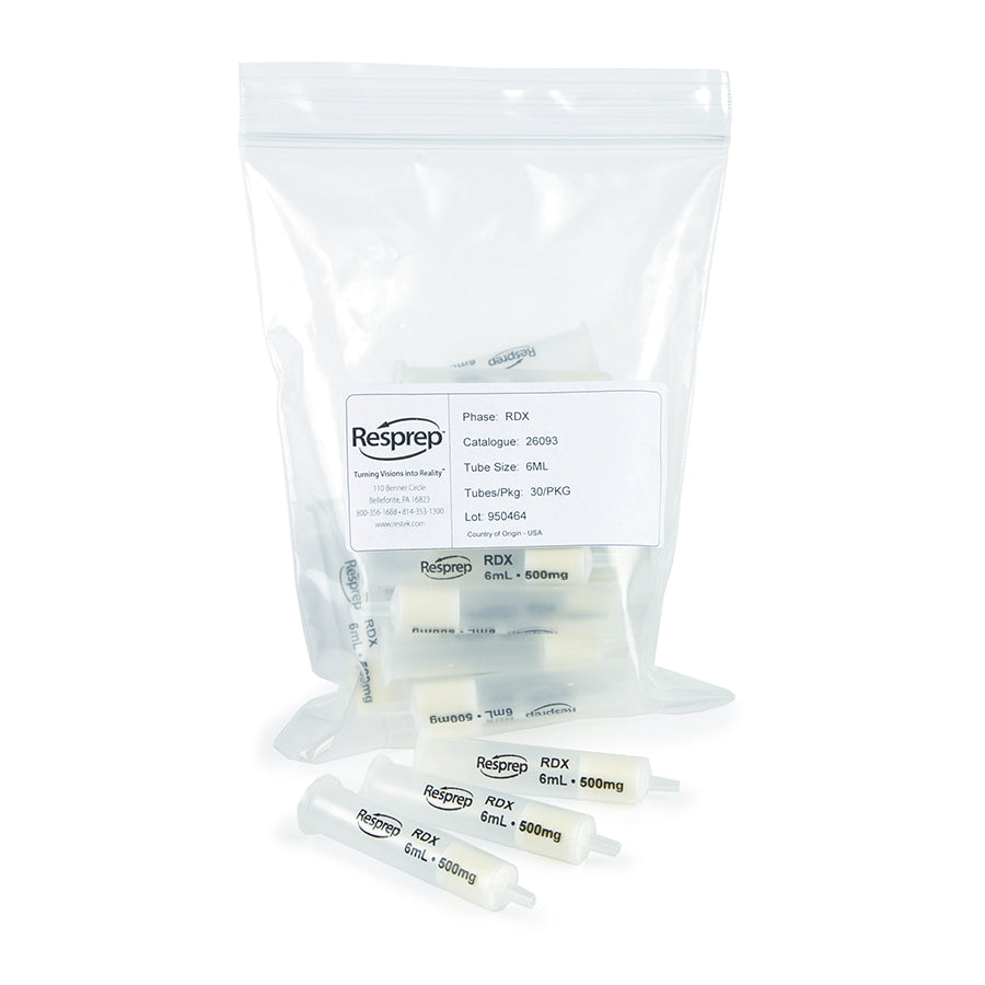SPE Cartridge, Resprep RDX, 6mL, 500mg, 30/pk