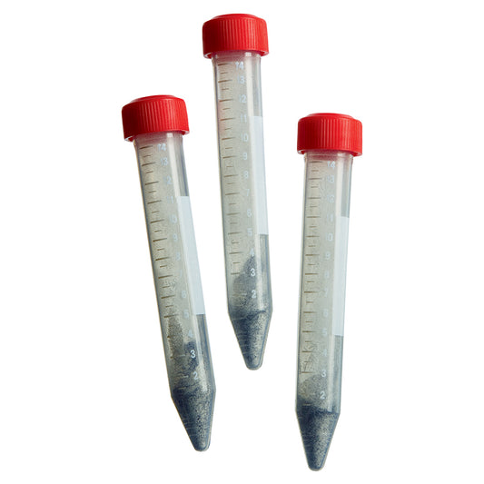 Q-sep QuEChERS dSPE 15mL Centrifuge Tube, Contains 900mg MgSO4, 300mg PSA, 150mg GCB, 50/pk
