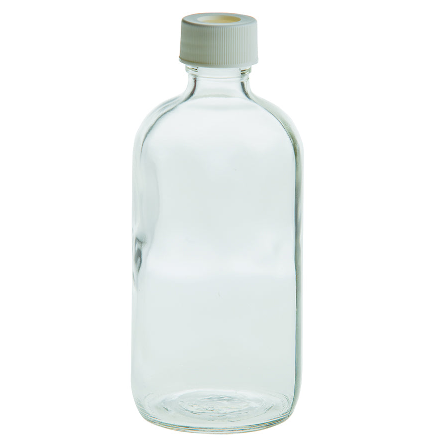 Sample Collection Bottles, 250mL, Clear Glass, for ASE 100/150/300/350, 12/pk