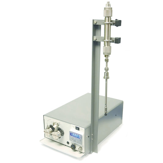 Pack in a Box Kit: HPLC Column Packing Station, includes pump, reservoir, column hardware, packing material, and software