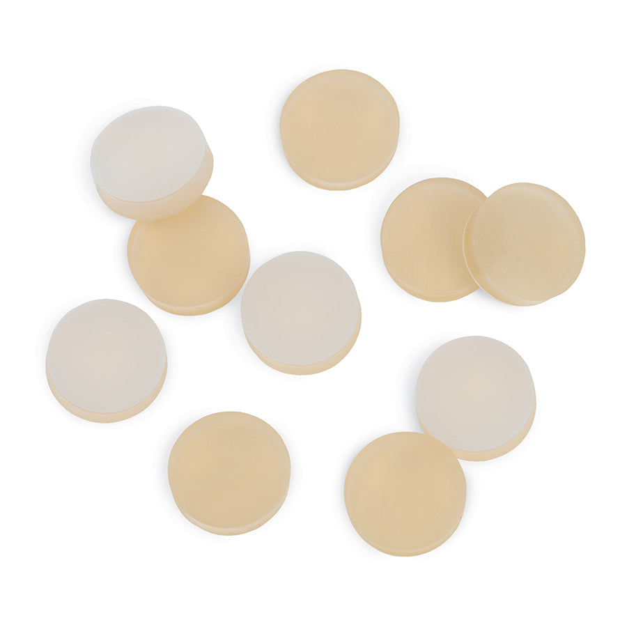 Replacement Septa for Gas Sampling Bags with Stainless-Steel Valves, 9.52 mm (0.375") diameter, 2.5 mm (0.100") thickness, PTFE-faced silicone, 10/pk