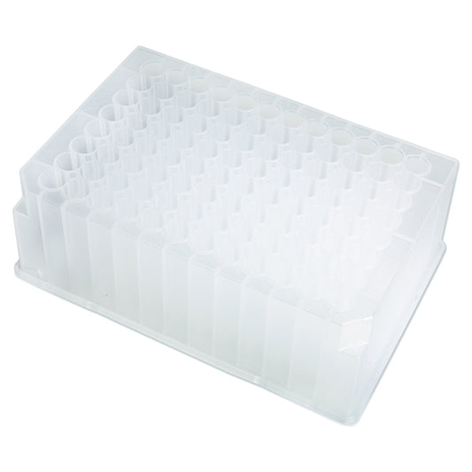 96-Well Plates, 2.0mL, Non-Sterile, Round Well, Round Bottom, Case of 60
