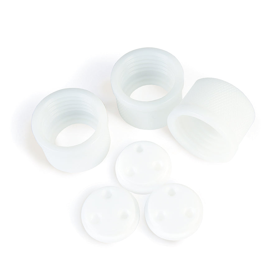 Hub-Cap Multi-Pack, Assembly of the bottle cap and plug, 3/pk