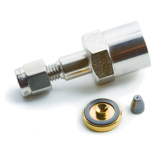 Inlet Adapter Kit For Single Column Installation, For Agilent Capillary Injectors