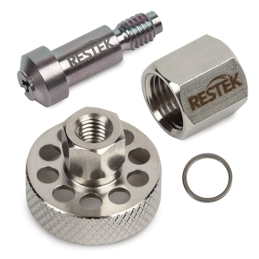 Tool-free GC Column Installation Kit, Siltek Treated, for Shimadzu 17A, 2010, 2014, and 2030 GCs