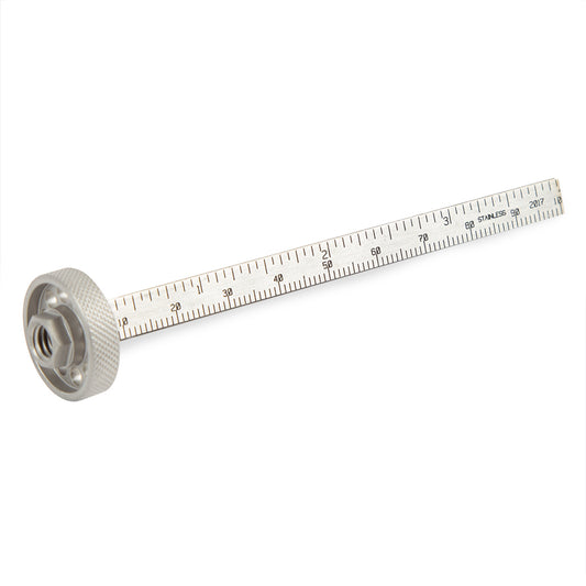Finger Tight Installation Gauge with Agilent Style GC Inlet Fitting