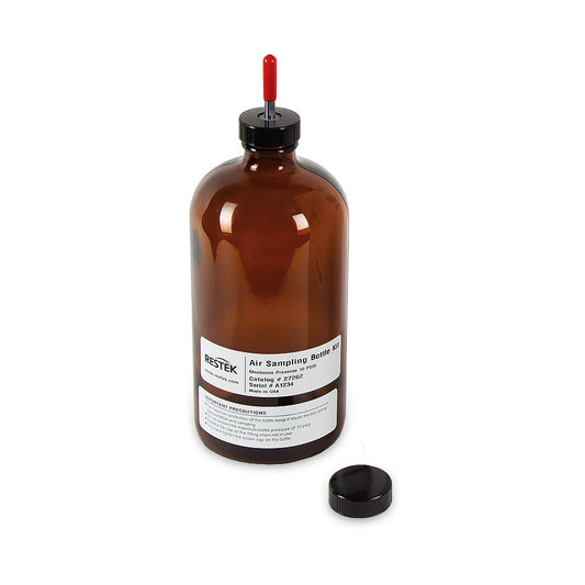 Air Sampling Bottle Kit, Siltek-Treated Valve