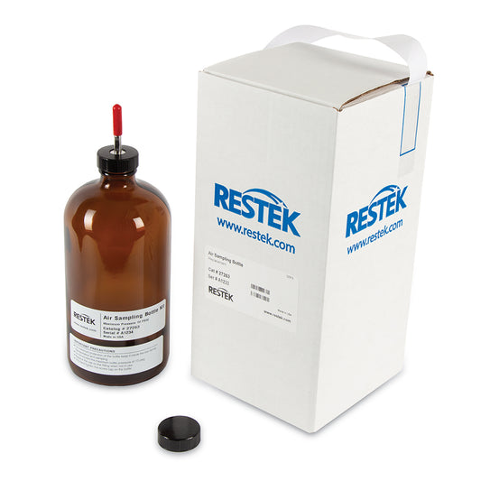 Air Sampling Bottle Kit, Stainless Steel Valve, with Protective Box