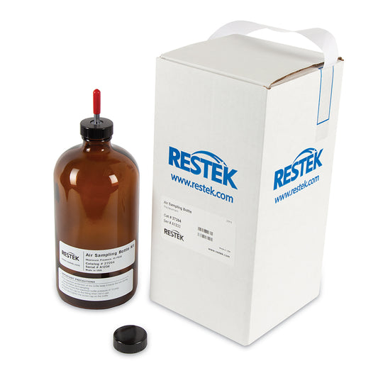 Air Sampling Bottle Kit, Siltek-Treated Valve, with Protective Box