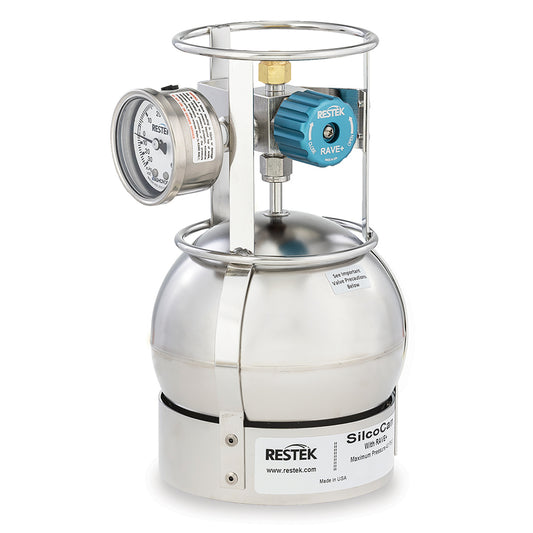 SilcoCan Canister, 1L, with 3-Port RAVE+ with Gauge