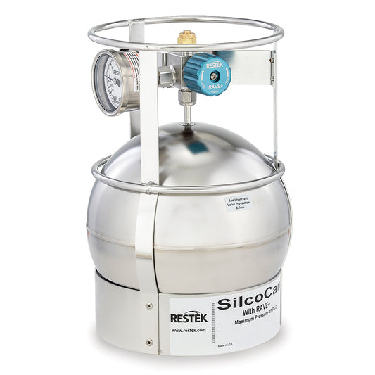 SilcoCan Canister, 3L, with 3-Port RAVE+ with Gauge