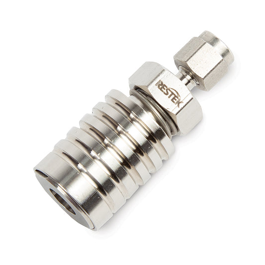 Female RAVEqc Valve to  1/16” Male  Compression Fitting