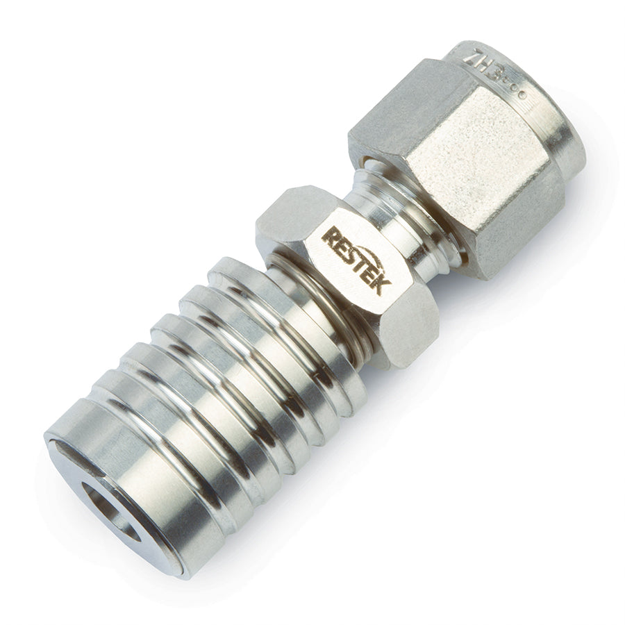 Female RAVEqc Valve to 1/4" Male Compression Fitting