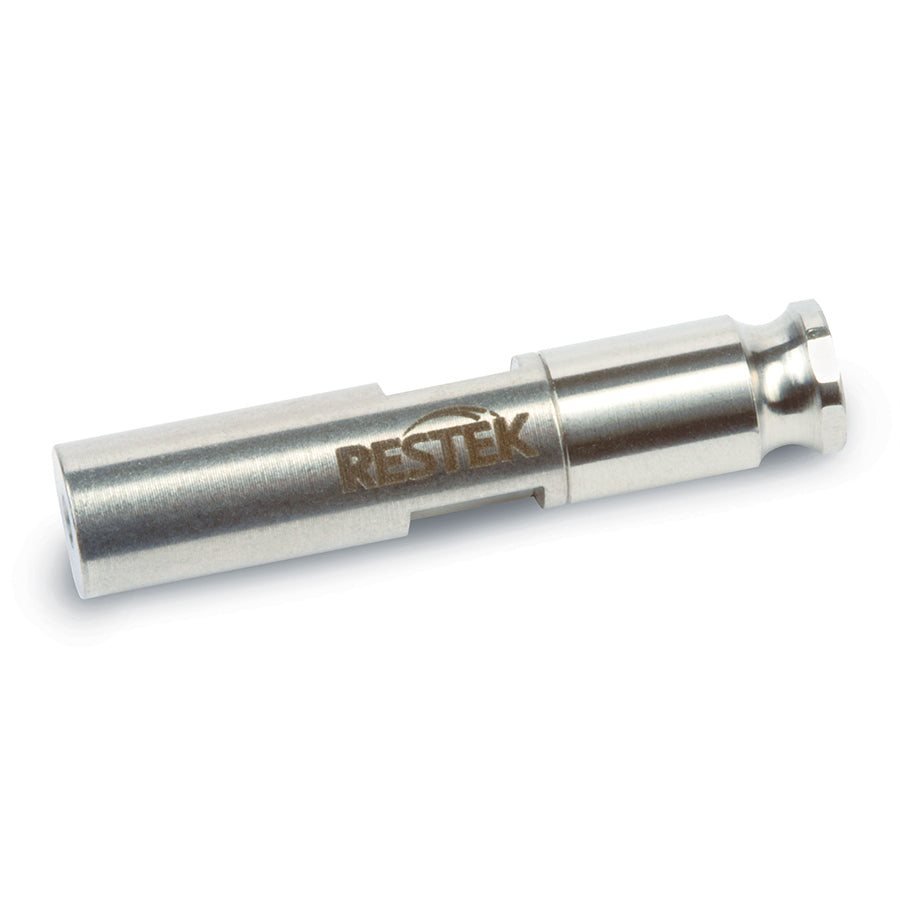 Male RAVEqc Valve to 1/4" Tube End Fitting, Short (1.23")