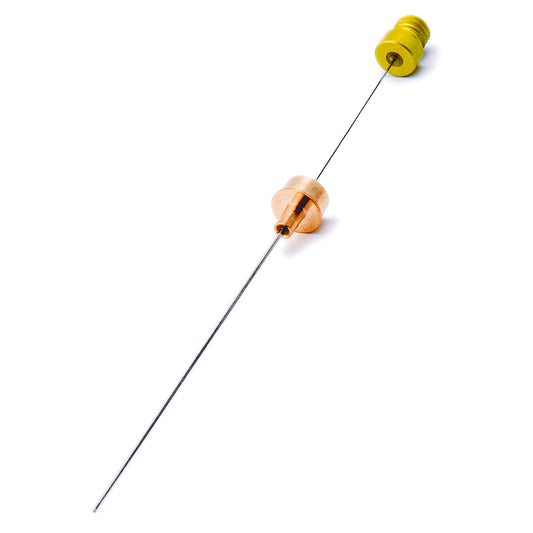 SPME Fiber, Polydimethylsiloxane, Fiber thickness 30um, Fiber Length 10 mm, 23 gauge needle, Golden, 3/pk