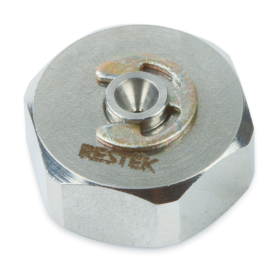 Septum nut for split/splitless weldments for Agilent GC 6890/7890 Split/Splitless Injector, Modified for SPME Arrow