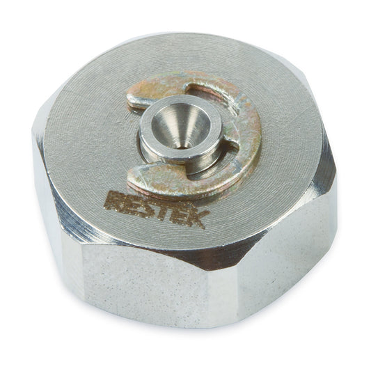 Septum nut for split/splitless weldments for Agilent GC 6890/7890 Split/Splitless Injector, Modified for SPME Arrow