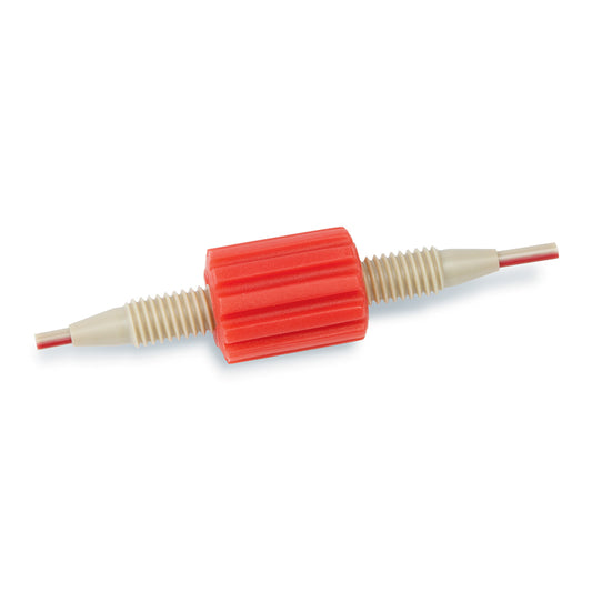 PEEK Column Coupler, 0.13mm Bore, 10-32, red, 5,000psi, ea.
