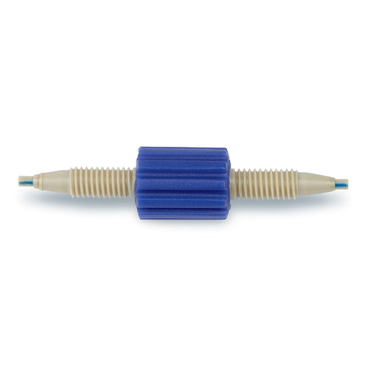PEEK Column Coupler, 0.25mm Bore, 10-32, blue, 5,000psi, ea.