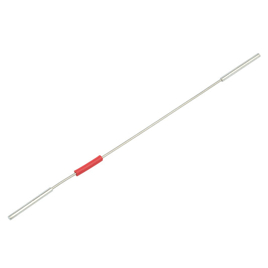 SS Tubing, 1/32" OD, w/1/16" Ends, 0.005" ID, red, 105 mm, ea.