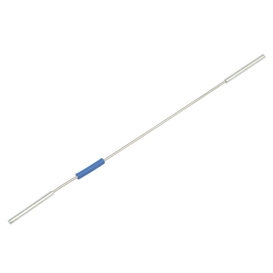 SS Tubing, 1/32" OD, w/1/16" Ends, 0.010" ID, blue, 105 mm, ea.